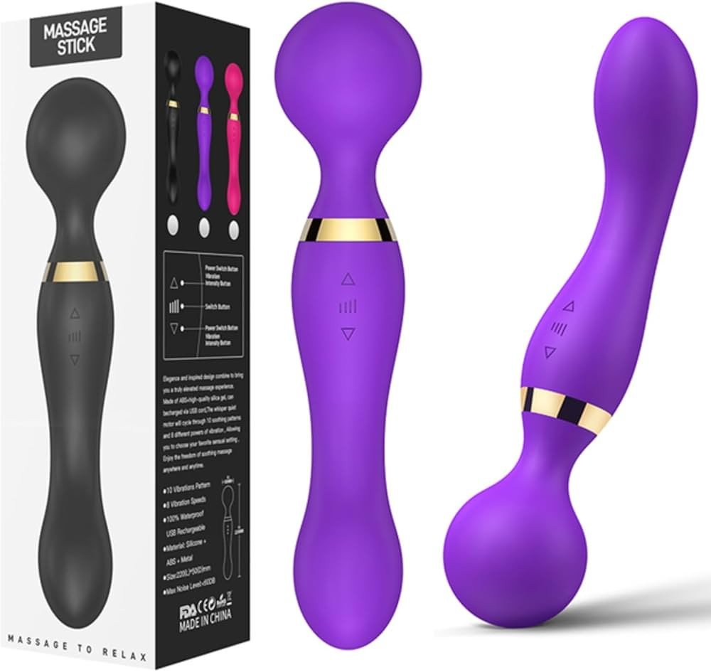 Loving Joy Dual Ended Wand Vibrator